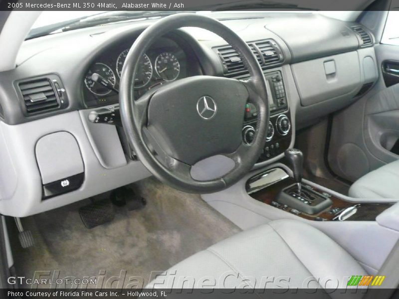 Alabaster White / Ash 2005 Mercedes-Benz ML 350 4Matic