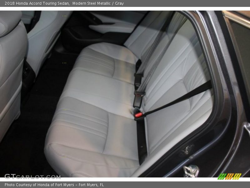 Modern Steel Metallic / Gray 2018 Honda Accord Touring Sedan
