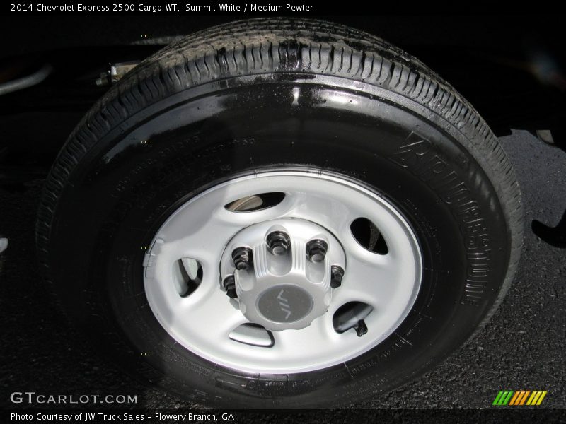 Summit White / Medium Pewter 2014 Chevrolet Express 2500 Cargo WT