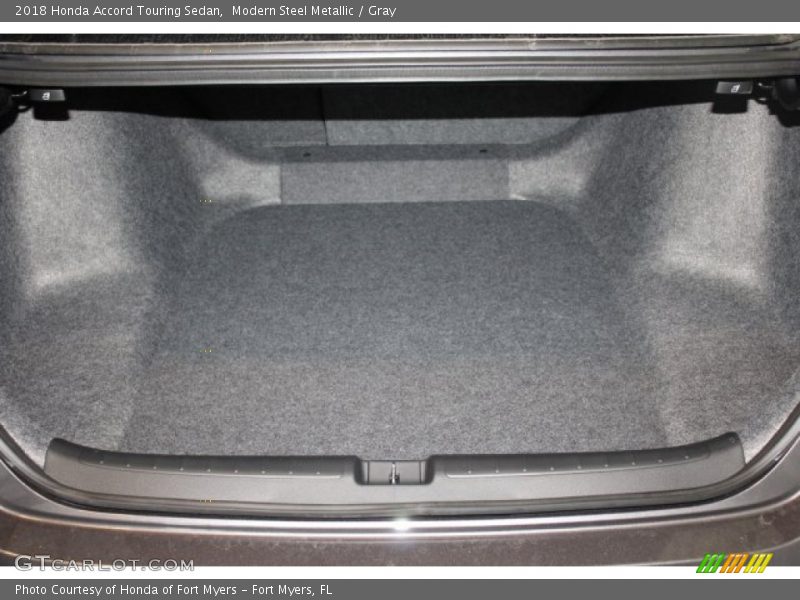 Modern Steel Metallic / Gray 2018 Honda Accord Touring Sedan