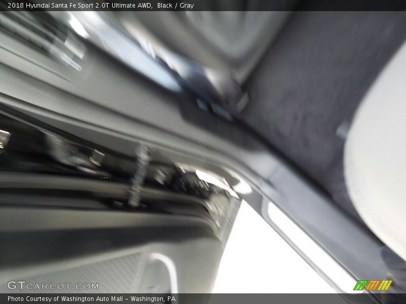 Black / Gray 2018 Hyundai Santa Fe Sport 2.0T Ultimate AWD
