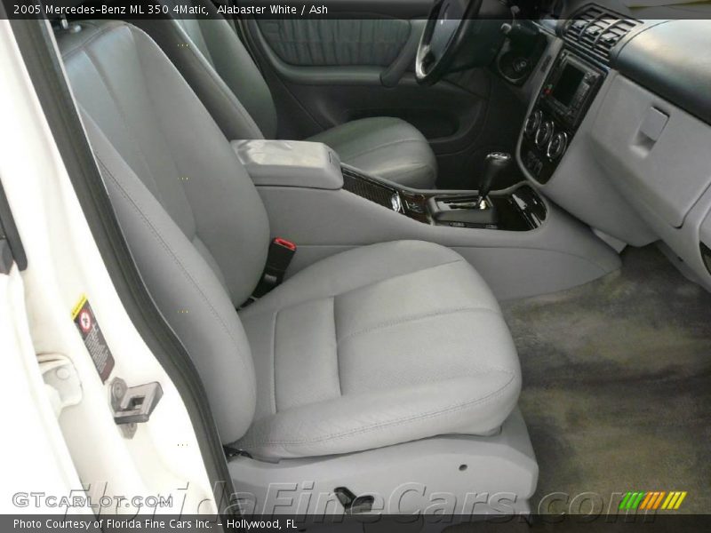 Alabaster White / Ash 2005 Mercedes-Benz ML 350 4Matic