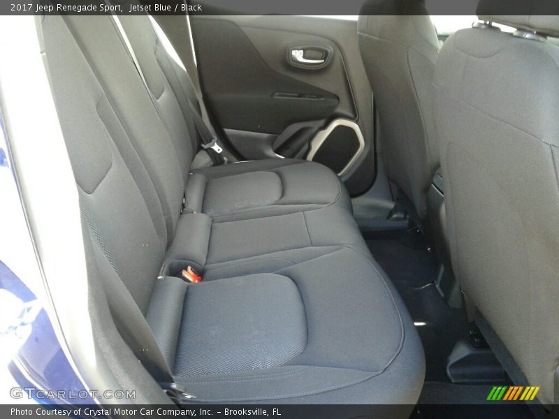 Jetset Blue / Black 2017 Jeep Renegade Sport