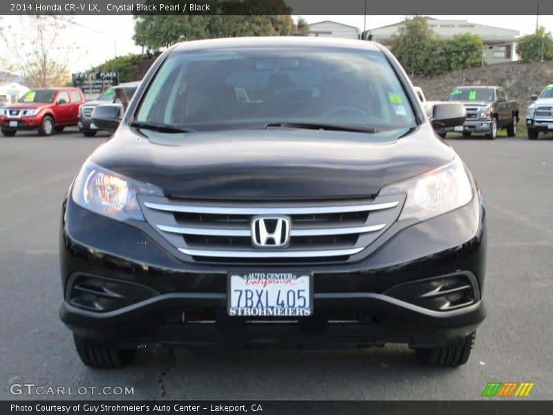 Crystal Black Pearl / Black 2014 Honda CR-V LX