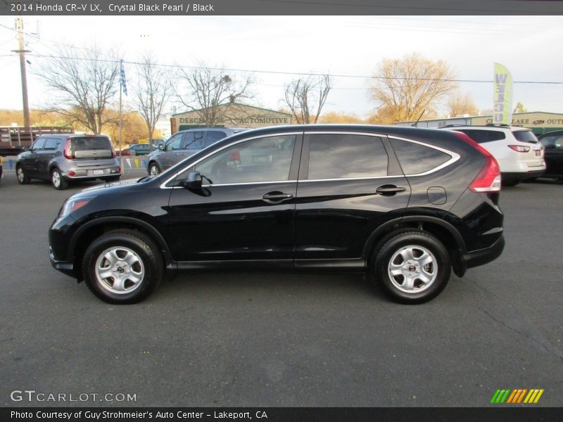 Crystal Black Pearl / Black 2014 Honda CR-V LX