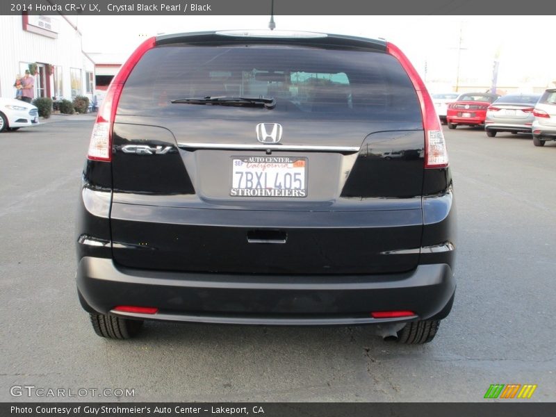 Crystal Black Pearl / Black 2014 Honda CR-V LX