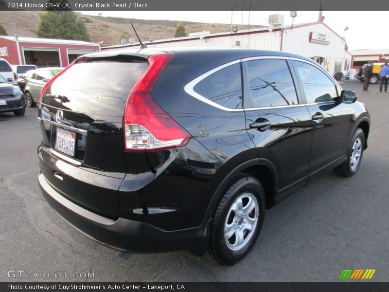 Crystal Black Pearl / Black 2014 Honda CR-V LX