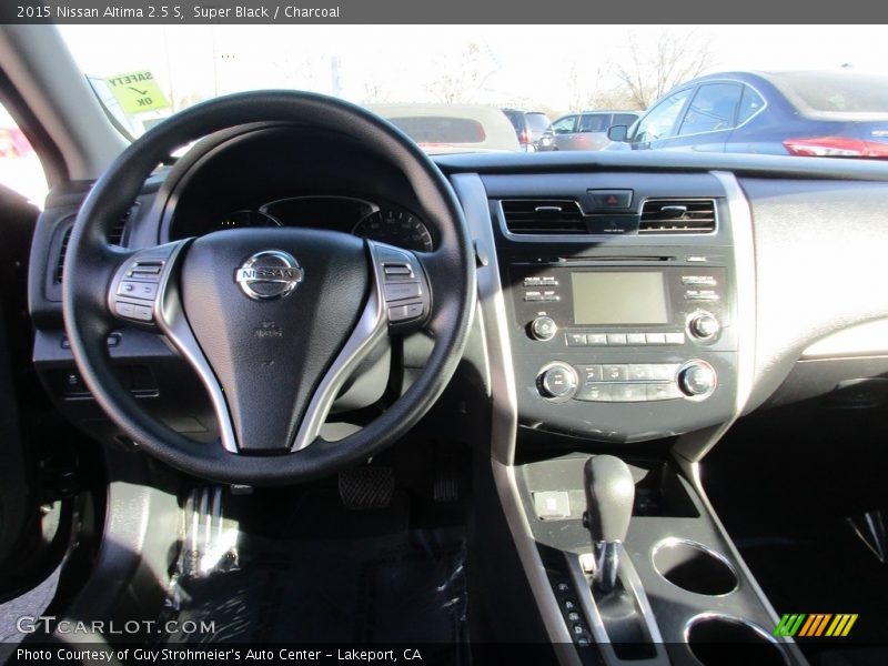 Super Black / Charcoal 2015 Nissan Altima 2.5 S