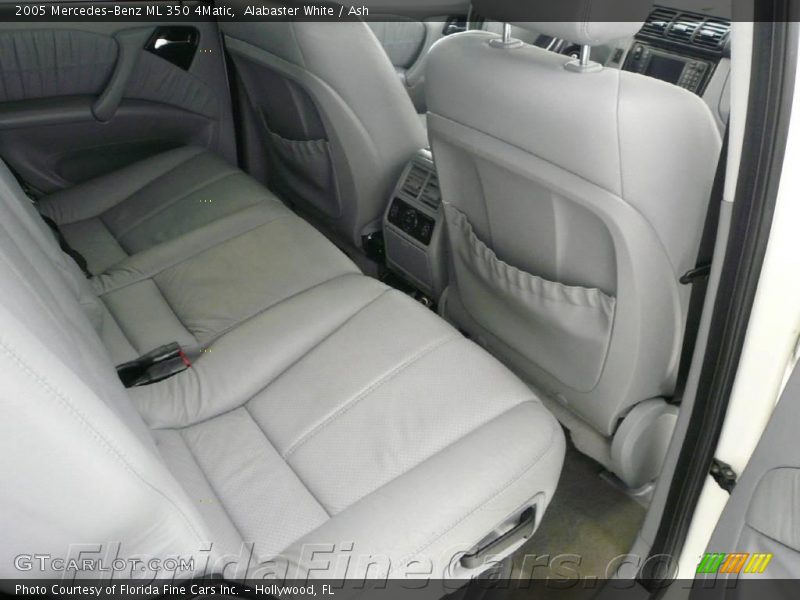 Alabaster White / Ash 2005 Mercedes-Benz ML 350 4Matic