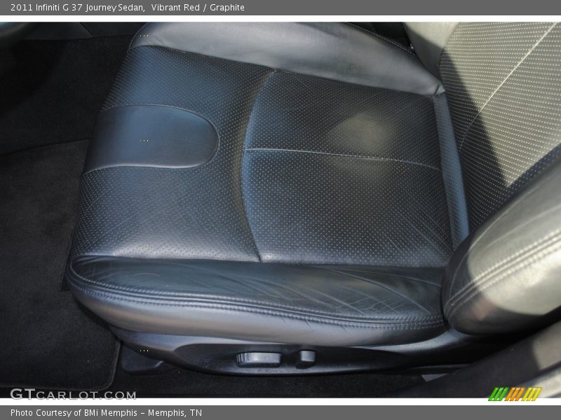 Vibrant Red / Graphite 2011 Infiniti G 37 Journey Sedan