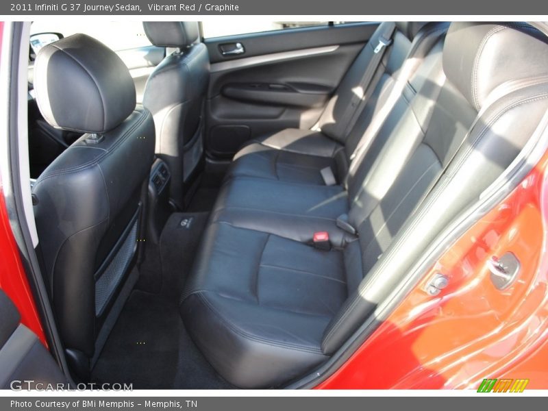 Vibrant Red / Graphite 2011 Infiniti G 37 Journey Sedan