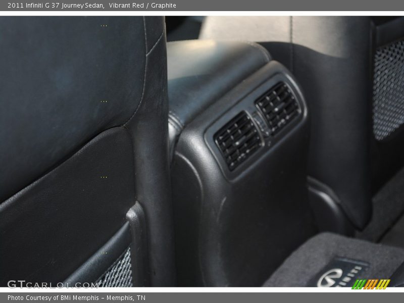 Vibrant Red / Graphite 2011 Infiniti G 37 Journey Sedan