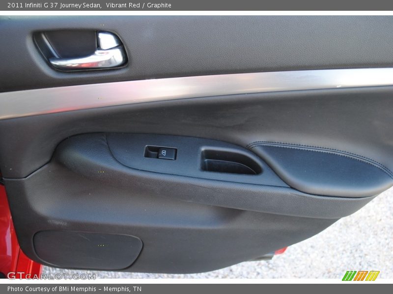 Vibrant Red / Graphite 2011 Infiniti G 37 Journey Sedan