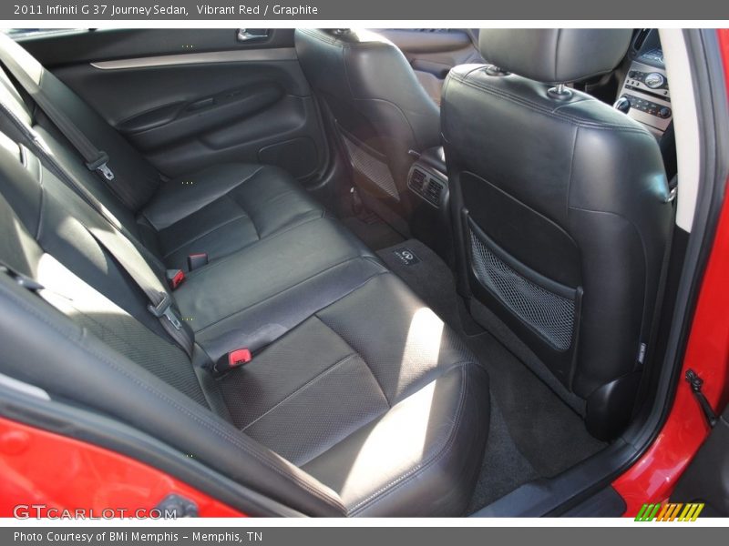 Vibrant Red / Graphite 2011 Infiniti G 37 Journey Sedan