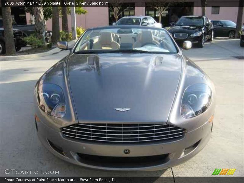Oyster Silver / Sandstorm 2009 Aston Martin DB9 Volante