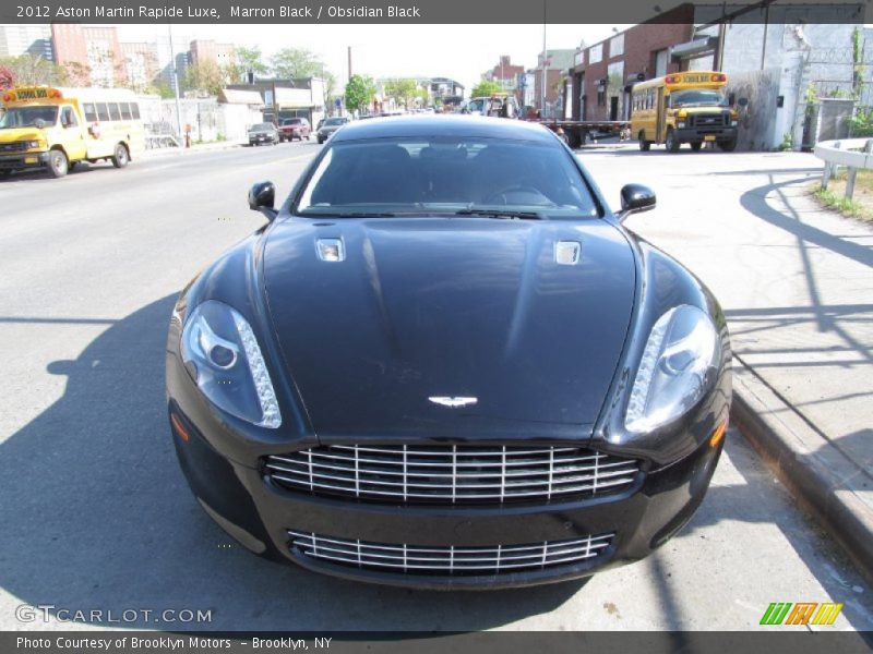 Marron Black / Obsidian Black 2012 Aston Martin Rapide Luxe