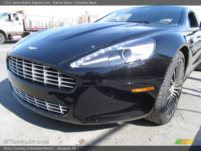 Marron Black / Obsidian Black 2012 Aston Martin Rapide Luxe
