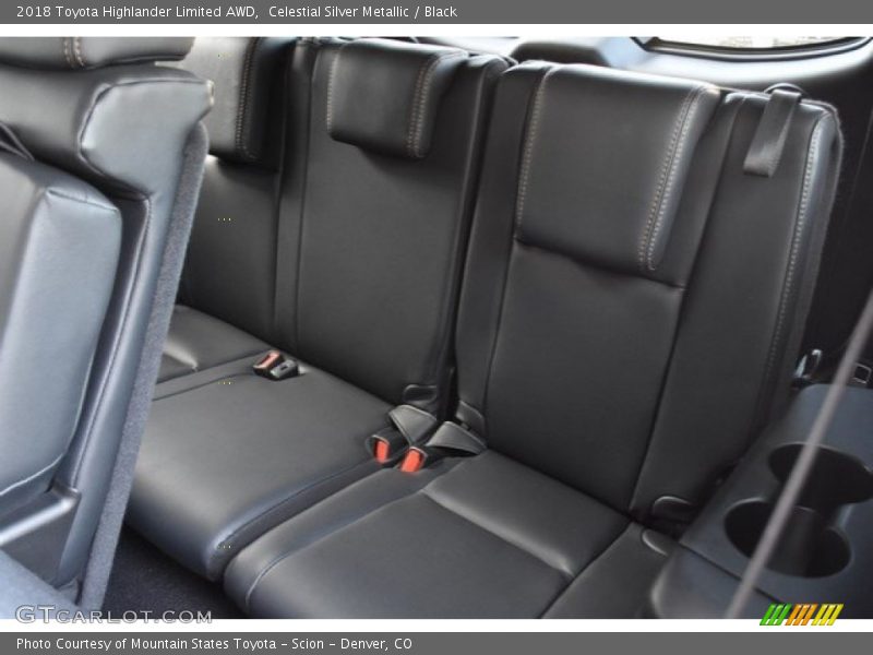 Celestial Silver Metallic / Black 2018 Toyota Highlander Limited AWD