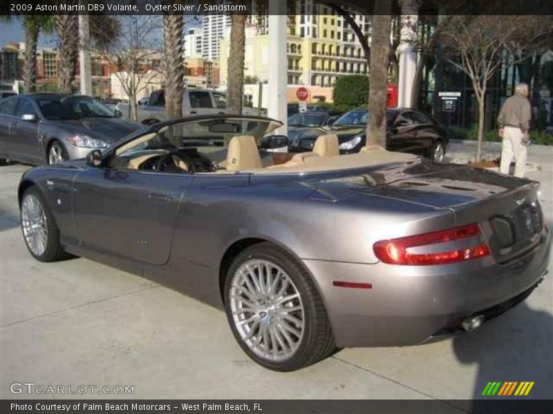 Oyster Silver / Sandstorm 2009 Aston Martin DB9 Volante