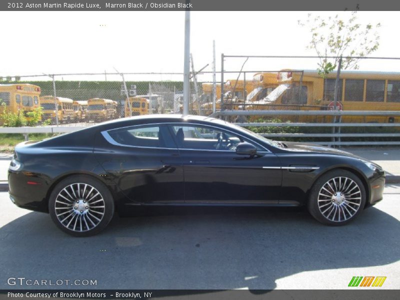 Marron Black / Obsidian Black 2012 Aston Martin Rapide Luxe