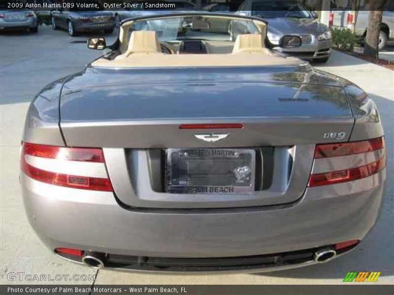 Oyster Silver / Sandstorm 2009 Aston Martin DB9 Volante