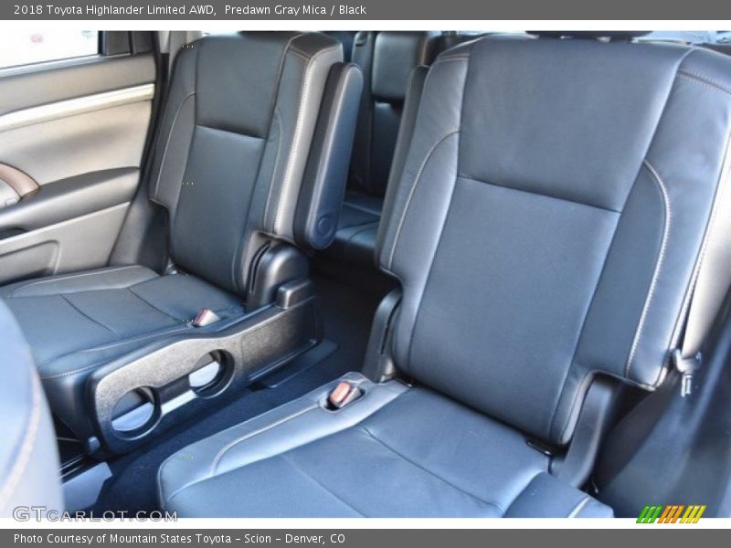 Predawn Gray Mica / Black 2018 Toyota Highlander Limited AWD