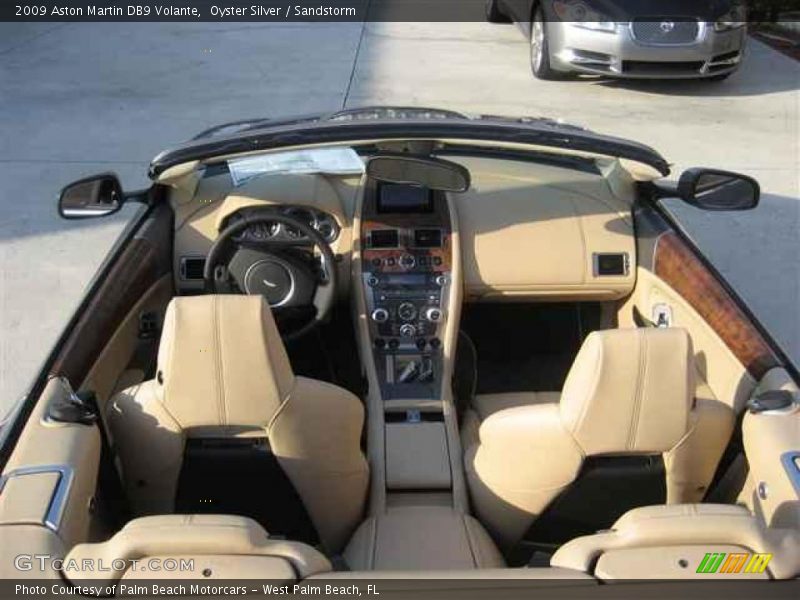 Oyster Silver / Sandstorm 2009 Aston Martin DB9 Volante