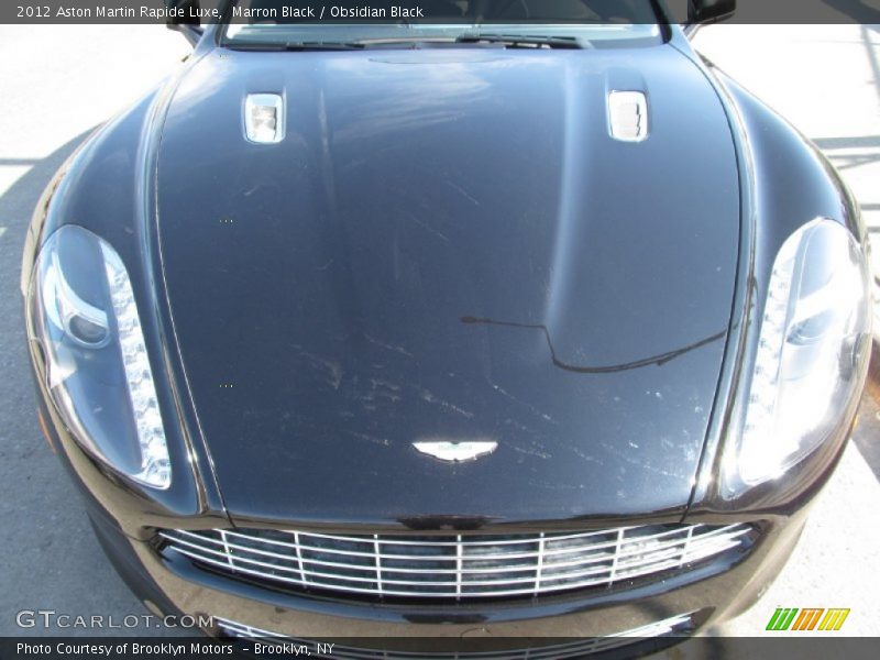 Marron Black / Obsidian Black 2012 Aston Martin Rapide Luxe