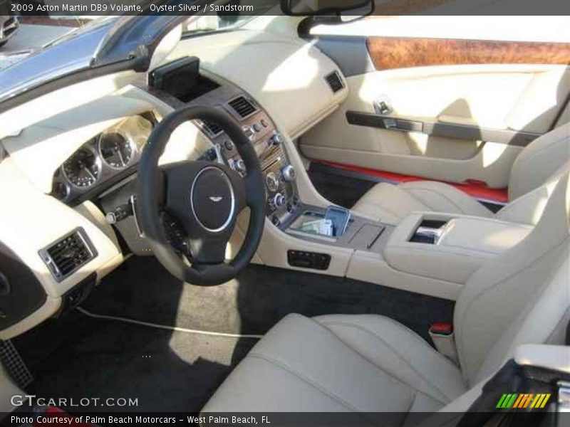 Oyster Silver / Sandstorm 2009 Aston Martin DB9 Volante