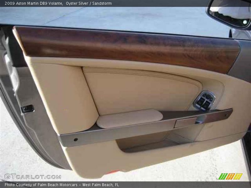 Oyster Silver / Sandstorm 2009 Aston Martin DB9 Volante