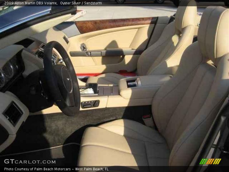 Oyster Silver / Sandstorm 2009 Aston Martin DB9 Volante
