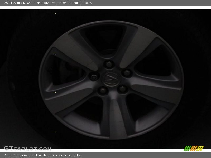 Aspen White Pearl / Ebony 2011 Acura MDX Technology