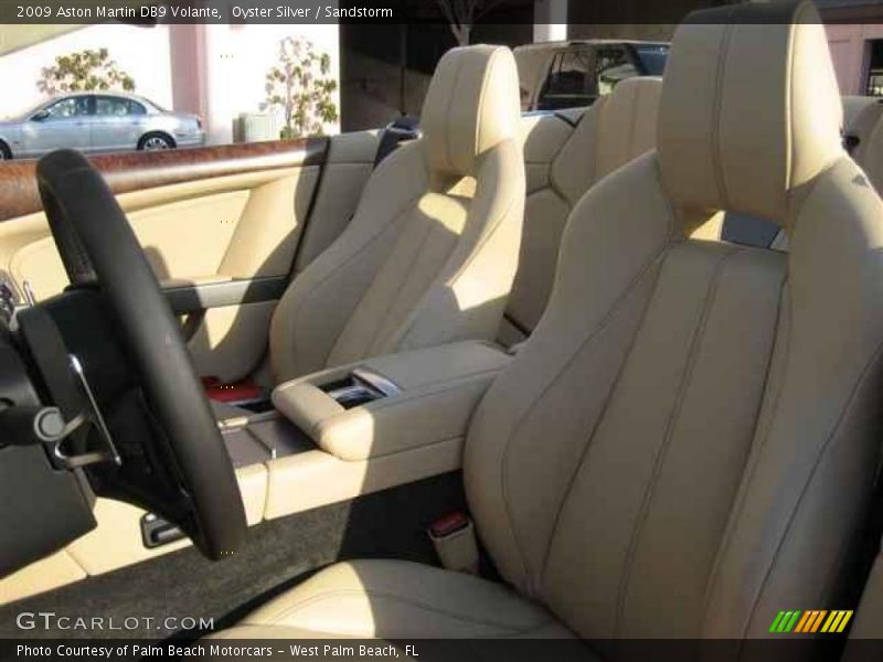 Oyster Silver / Sandstorm 2009 Aston Martin DB9 Volante