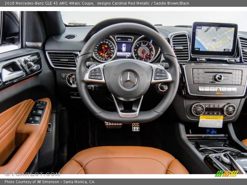 Dashboard of 2018 GLE 43 AMG 4Matic Coupe