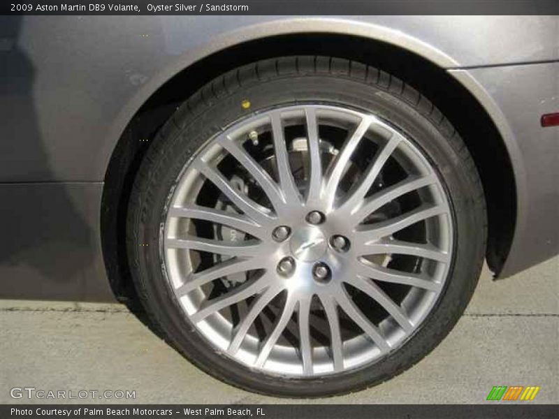 Oyster Silver / Sandstorm 2009 Aston Martin DB9 Volante