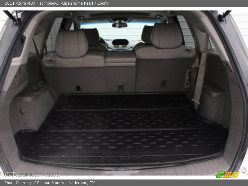 Aspen White Pearl / Ebony 2011 Acura MDX Technology