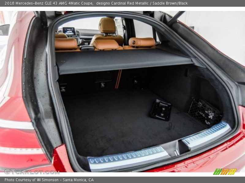  2018 GLE 43 AMG 4Matic Coupe Trunk