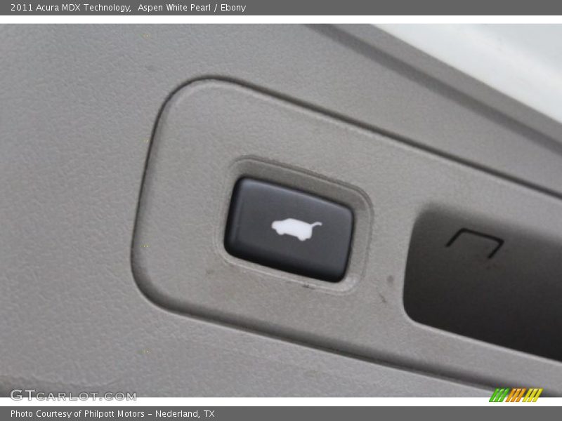 Aspen White Pearl / Ebony 2011 Acura MDX Technology