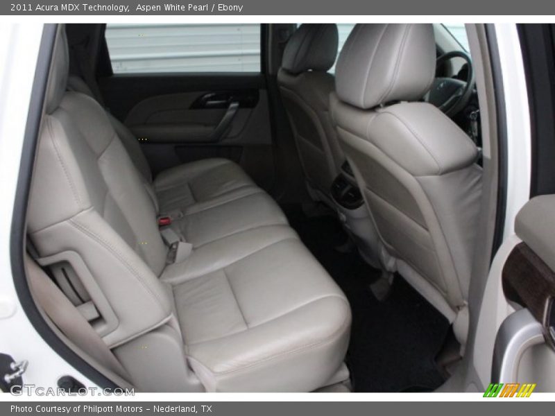 Aspen White Pearl / Ebony 2011 Acura MDX Technology