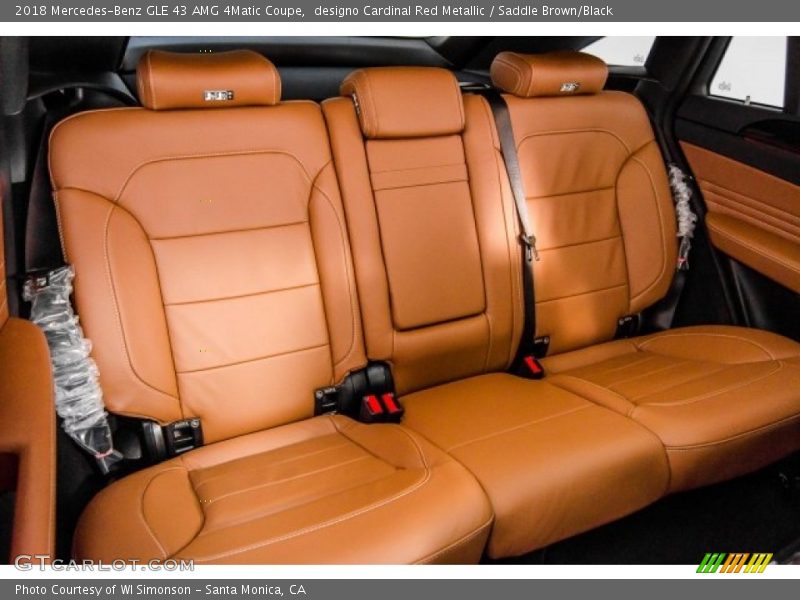 Rear Seat of 2018 GLE 43 AMG 4Matic Coupe