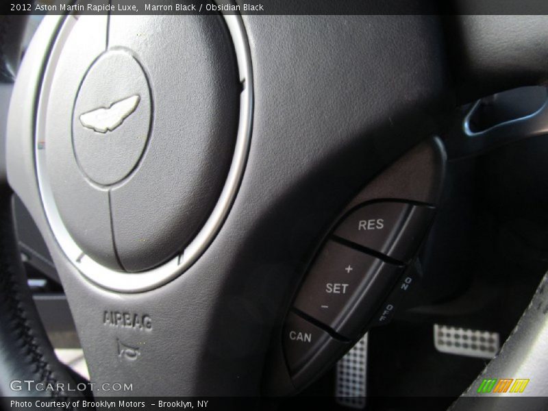 Marron Black / Obsidian Black 2012 Aston Martin Rapide Luxe
