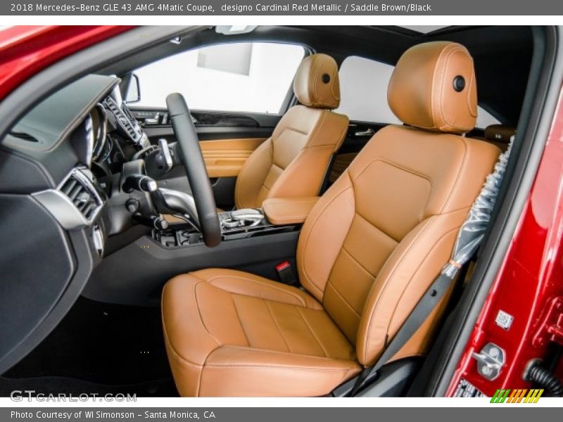 Front Seat of 2018 GLE 43 AMG 4Matic Coupe