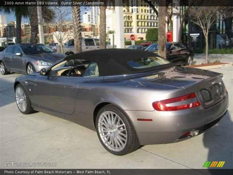 Oyster Silver / Sandstorm 2009 Aston Martin DB9 Volante