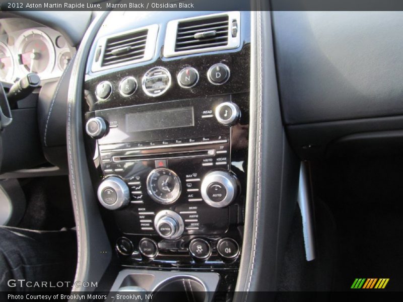 Marron Black / Obsidian Black 2012 Aston Martin Rapide Luxe