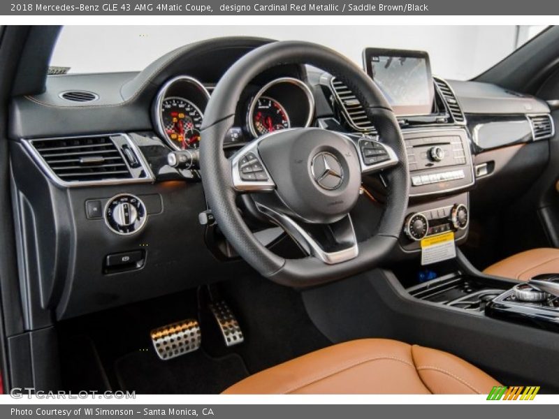 Dashboard of 2018 GLE 43 AMG 4Matic Coupe
