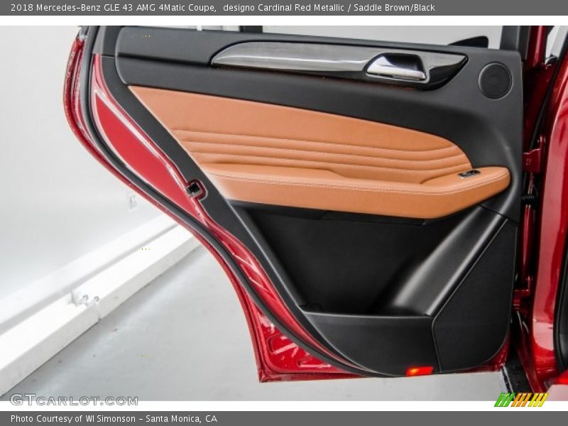 designo Cardinal Red Metallic / Saddle Brown/Black 2018 Mercedes-Benz GLE 43 AMG 4Matic Coupe