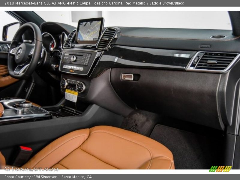 Dashboard of 2018 GLE 43 AMG 4Matic Coupe