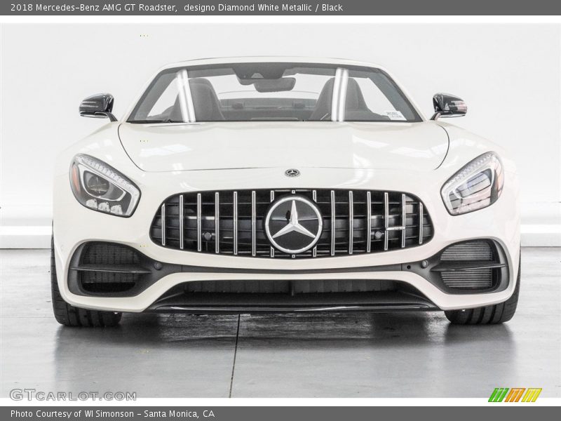 designo Diamond White Metallic / Black 2018 Mercedes-Benz AMG GT Roadster