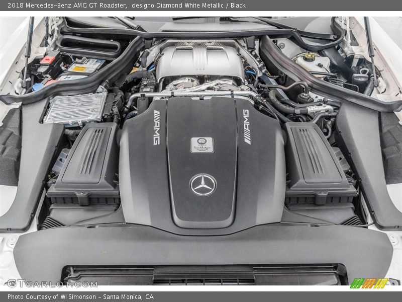  2018 AMG GT Roadster Engine - 4.0 Liter AMG Twin-Turbocharged DOHC 32-Valve VVT V8