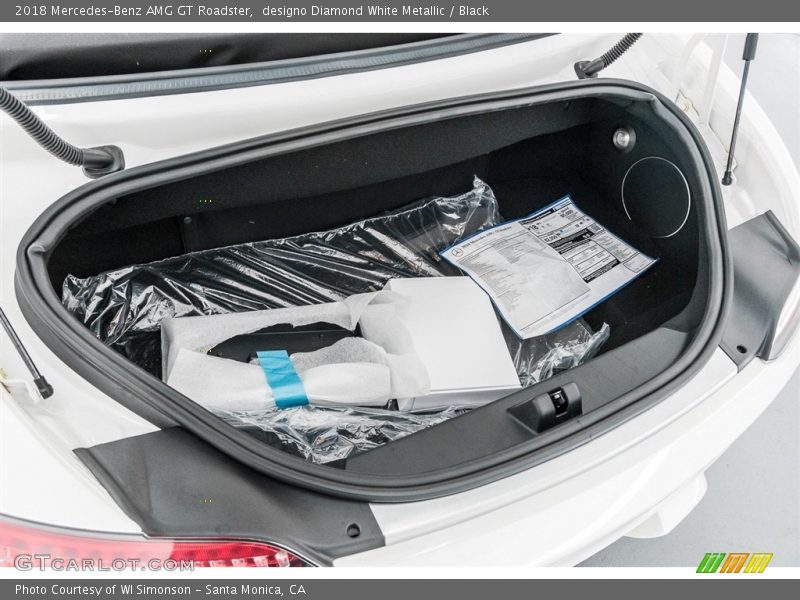  2018 AMG GT Roadster Trunk